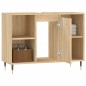 vidaXL Mueble de baño madera de ingeniería roble Sonoma 80x33x60 cm vidaXL Mueble de baño madera de ingeniería roble Sonoma 80x33x60 cm