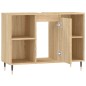 vidaXL Mueble de baño madera de ingeniería roble Sonoma 80x33x60 cm vidaXL Mueble de baño madera de ingeniería roble Sonoma 80x33x60 cm