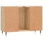 vidaXL Mueble de baño madera de ingeniería roble Sonoma 80x33x60 cm vidaXL Mueble de baño madera de ingeniería roble Sonoma 80x33x60 cm