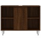 vidaXL Mueble de baño madera de ingeniería roble marrón 80x33x60 cm vidaXL Mueble de baño madera de ingeniería roble marrón 80x33x60 cm