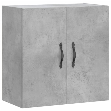 vidaXL Armario de pared madera de ingeniería gris hormigón 60x31x60 cm