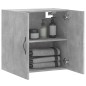 vidaXL Armario de pared madera de ingeniería gris hormigón 60x31x60 cm vidaXL Armario de pared madera de ingeniería gris hormigón 60x31x60 cm