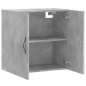 vidaXL Armario de pared madera de ingeniería gris hormigón 60x31x60 cm vidaXL Armario de pared madera de ingeniería gris hormigón 60x31x60 cm