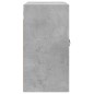 vidaXL Armario de pared madera de ingeniería gris hormigón 60x31x60 cm vidaXL Armario de pared madera de ingeniería gris hormigón 60x31x60 cm