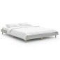 vidaXL Estructura de cama madera contrachapada gris Sonoma 140x190 cm vidaXL Estructura de cama madera contrachapada gris Sonoma 140x190 cm