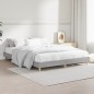 vidaXL Estructura de cama madera contrachapada gris Sonoma 140x190 cm vidaXL Estructura de cama madera contrachapada gris Sonoma 140x190 cm