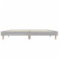 vidaXL Estructura de cama madera contrachapada gris Sonoma 140x190 cm vidaXL Estructura de cama madera contrachapada gris Sonoma 140x190 cm