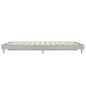 vidaXL Estructura de cama madera contrachapada gris Sonoma 140x190 cm vidaXL Estructura de cama madera contrachapada gris Sonoma 140x190 cm