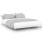 vidaXL Estructura de cama madera contrachapada blanca 140x200 cm vidaXL Estructura de cama madera contrachapada blanca 140x200 cm