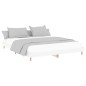 vidaXL Estructura de cama madera contrachapada blanca 140x200 cm vidaXL Estructura de cama madera contrachapada blanca 140x200 cm