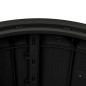 vidaXL Caja de almacenaje de jardín 3 en 1 polipropileno negro