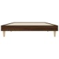 vidaXL Estructura de cama madera contrachapada roble marrón 90x200 cm vidaXL Estructura de cama madera contrachapada roble marrón 90x200 cm