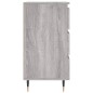 vidaXL Mesita de noche 2 uds madera ingeniería gris Sonoma 40x35x69 cm vidaXL Mesita de noche 2 uds madera ingeniería gris Sonoma 40x35x69 cm