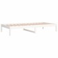 vidaXL Sofá cama de madera maciza de pino 90x190 cm vidaXL Sofá cama de madera maciza de pino 90x190 cm