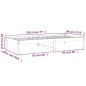 vidaXL Sofá cama de madera maciza de pino 90x190 cm vidaXL Sofá cama de madera maciza de pino 90x190 cm