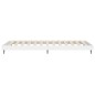 vidaXL Estructura de cama madera contrachapada blanca 90x200 cm vidaXL Estructura de cama madera contrachapada blanca 90x200 cm