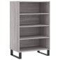 vidaXL Aparador alto madera de ingeniería gris Sonoma 57x35x90 cm vidaXL Aparador alto madera de ingeniería gris Sonoma 57x35x90 cm