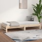 vidaXL Sofá cama extraíble madera maciza de pino 2x(80x200) cm vidaXL Sofá cama extraíble madera maciza de pino 2x(80x200) cm