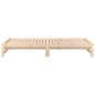 vidaXL Sofá cama extraíble madera maciza de pino 2x(80x200) cm vidaXL Sofá cama extraíble madera maciza de pino 2x(80x200) cm