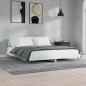 vidaXL Estructura de cama madera contrachapada blanca 160x200 cm