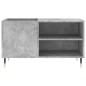 vidaXL Mueble de discos madera de ingeniería gris hormigón 85x38x48 cm vidaXL Mueble de discos madera de ingeniería gris hormigón 85x38x48 cm