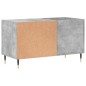 vidaXL Mueble de discos madera de ingeniería gris hormigón 85x38x48 cm vidaXL Mueble de discos madera de ingeniería gris hormigón 85x38x48 cm
