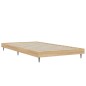 vidaXL Estructura de cama madera contrachapada roble Sonoma 90x190 cm