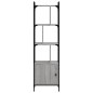 vidaXL Estantería con puerta madera gris Sonoma 44,5x30x154,5 cm vidaXL Estantería con puerta madera gris Sonoma 44,5x30x154,5 cm