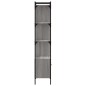 vidaXL Estantería con puerta madera gris Sonoma 44,5x30x154,5 cm vidaXL Estantería con puerta madera gris Sonoma 44,5x30x154,5 cm