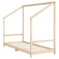 vidaXL Estructura de cama para niños madera maciza de pino 80x200 cm vidaXL Estructura de cama para niños madera maciza de pino 80x200 cm