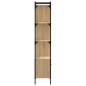 vidaXL Estantería con puerta madera roble Sonoma 44,5x30x154,5 cm vidaXL Estantería con puerta madera roble Sonoma 44,5x30x154,5 cm