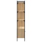 vidaXL Estantería con puertas madera roble Sonoma 76,5x30x154,5 cm vidaXL Estantería con puertas madera roble Sonoma 76,5x30x154,5 cm