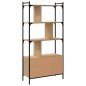 vidaXL Estantería con puertas madera roble Sonoma 76,5x30x154,5 cm vidaXL Estantería con puertas madera roble Sonoma 76,5x30x154,5 cm