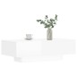 vidaXL Mesa de centro madera de ingeniería blanco brillo 100x49,5x31cm vidaXL Mesa de centro madera de ingeniería blanco brillo 100x49,5x31cm