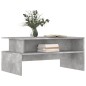 vidaXL Mesa de centro madera de ingeniería gris hormigón 90x55x42,5 cm vidaXL Mesa de centro madera de ingeniería gris hormigón 90x55x42,5 cm
