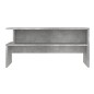 vidaXL Mesa de centro madera de ingeniería gris hormigón 90x55x42,5 cm vidaXL Mesa de centro madera de ingeniería gris hormigón 90x55x42,5 cm