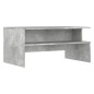 vidaXL Mesa de centro madera de ingeniería gris hormigón 90x55x42,5 cm vidaXL Mesa de centro madera de ingeniería gris hormigón 90x55x42,5 cm