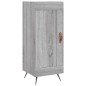 vidaXL Aparador madera de ingeniería gris Sonoma 34,5x34x90 cm vidaXL Aparador madera de ingeniería gris Sonoma 34,5x34x90 cm