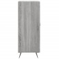 vidaXL Aparador madera de ingeniería gris Sonoma 34,5x34x90 cm vidaXL Aparador madera de ingeniería gris Sonoma 34,5x34x90 cm