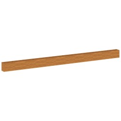 vidaXL Jardinera acero corten 1150x50x69 cm