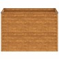 vidaXL Jardinera acero corten 100x50x69 cm