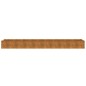 vidaXL Jardinera acero corten 386x50x36 cm vidaXL Jardinera acero corten 386x50x36 cm