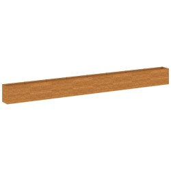 vidaXL Jardinera acero corten 770x50x69 cm