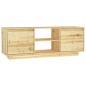 vidaXL Mueble de TV madera maciza de abeto 110x30x40 cm 