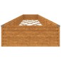 vidaXL Jardinera acero corten 770x100x36 cm vidaXL Jardinera acero corten 770x100x36 cm