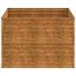 vidaXL Jardinera de acero corten 100x100x69 cm vidaXL Jardinera de acero corten 100x100x69 cm