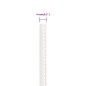 vidaXL Cuerda de barco polipropileno blanco intenso 4 mm 25 m vidaXL Cuerda de barco polipropileno blanco intenso 4 mm 25 m
