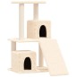 vidaXL Rascador para gatos con postes de sisal color crema 82 cm vidaXL Rascador para gatos con postes de sisal color crema 82 cm