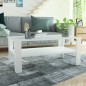 vidaXL Mesa de centro madera de ingeniería blanco 100x59x42 cm vidaXL Mesa de centro madera de ingeniería blanco 100x59x42 cm