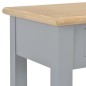 vidaXL Mesa consola de madera gris 110x35x80 cm vidaXL Mesa consola de madera gris 110x35x80 cm